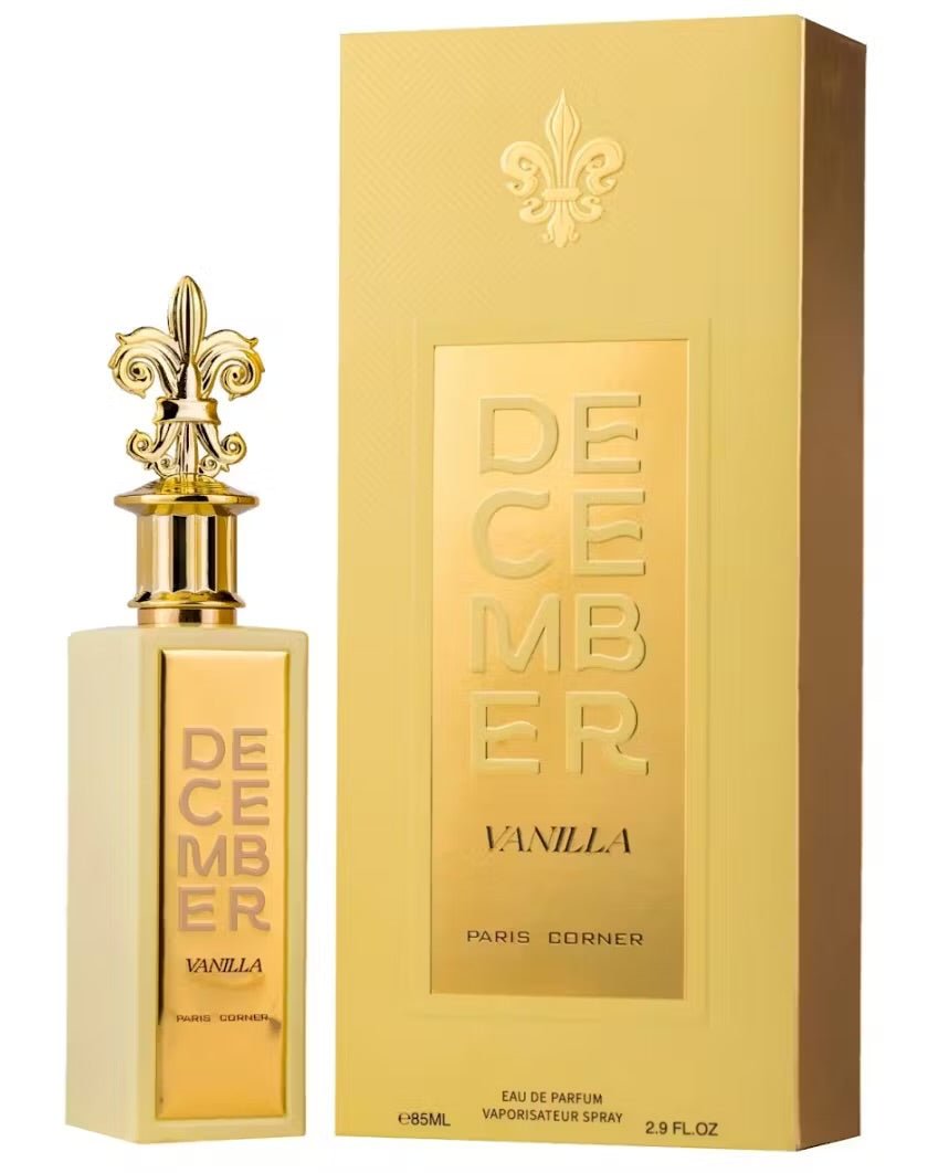 Paris Corner DECEMBER VANILLA 85ml edp - Emy Make Up